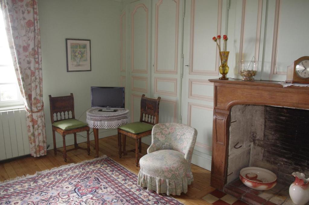 מלון Saint-Pierre-Sur-Dives Manoir Du Lieu Rocher מראה חיצוני תמונה