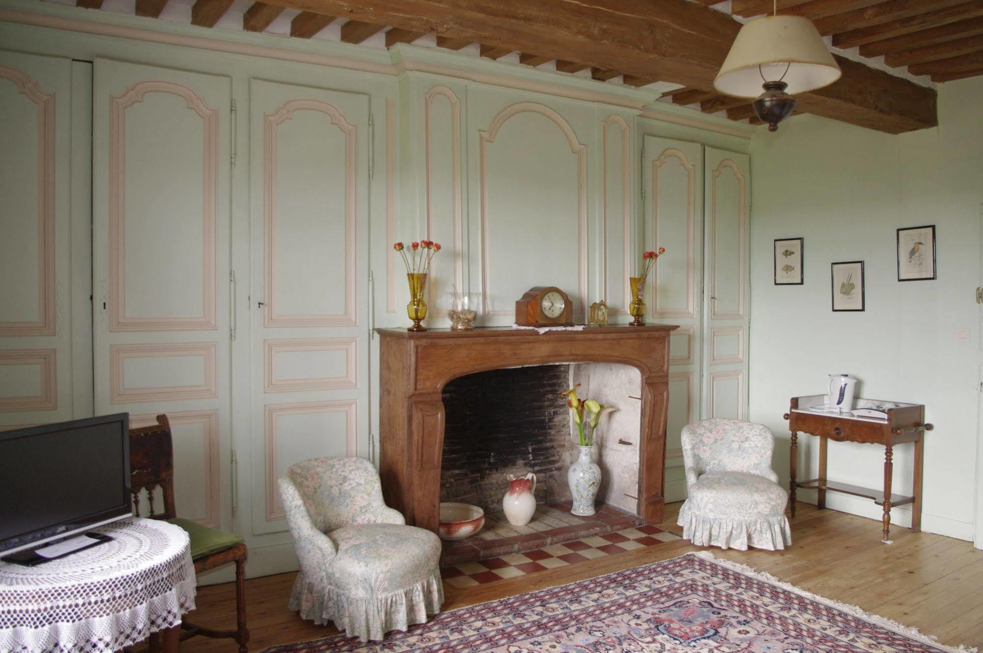 מלון Saint-Pierre-Sur-Dives Manoir Du Lieu Rocher מראה חיצוני תמונה